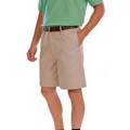 Men's Flat Front Twill Shorts